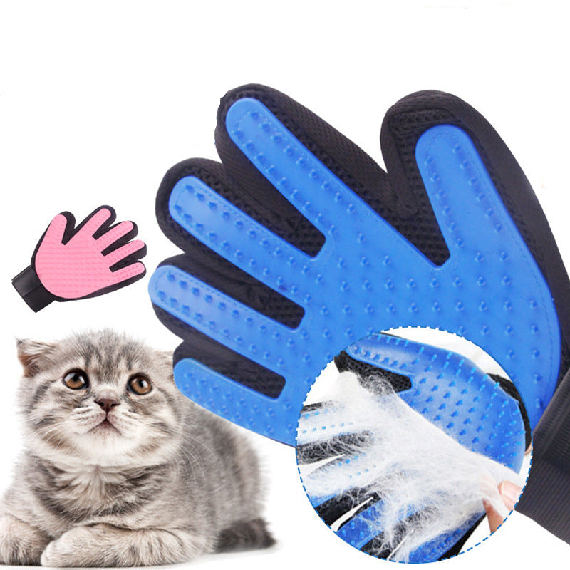 Handschuh Haarentferner - Kraulen mit Aufräum-Effekt!