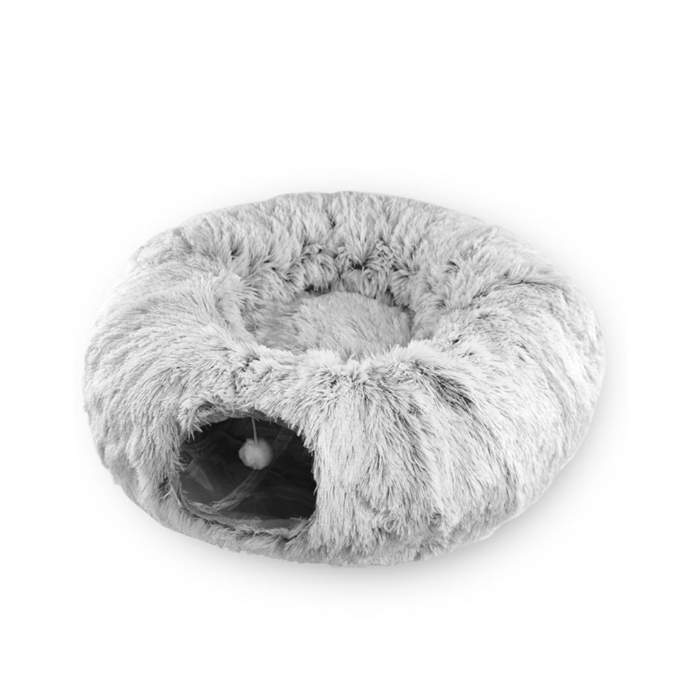 Bett mit Tunnel - Sieht aus wie Zuckerwatte, funktioniert wie ein Schlafmagnet!