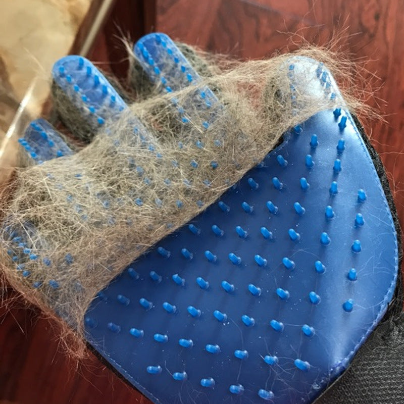 Handschuh Haarentferner - Kraulen mit Aufräum-Effekt!