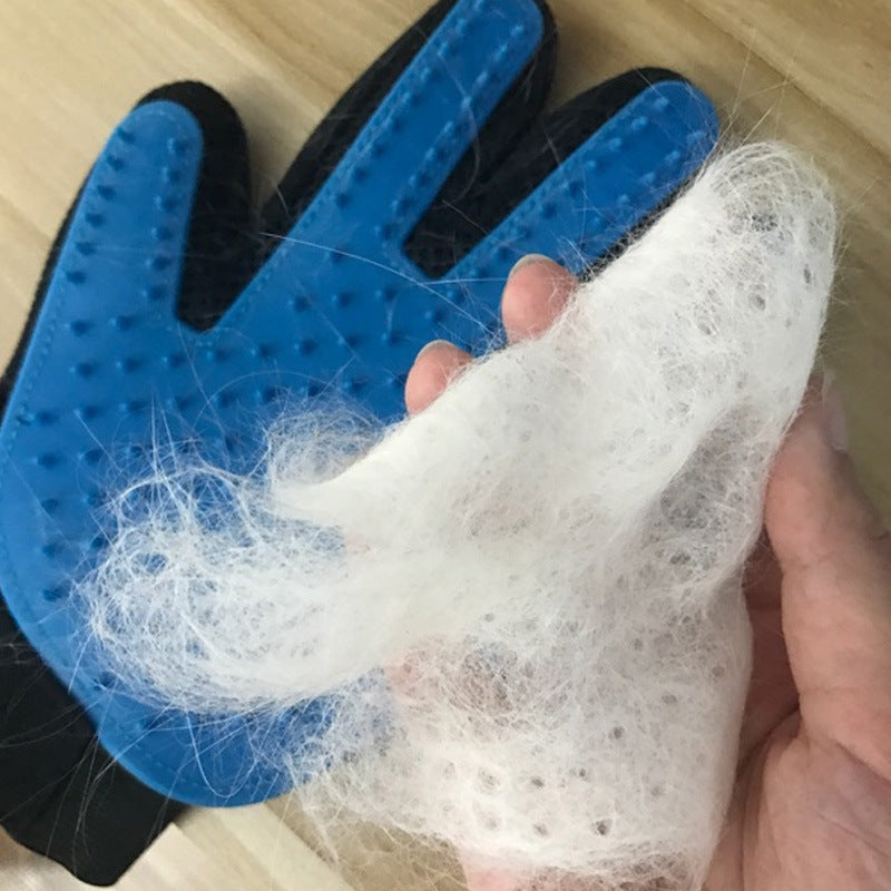Handschuh Haarentferner - Kraulen mit Aufräum-Effekt!