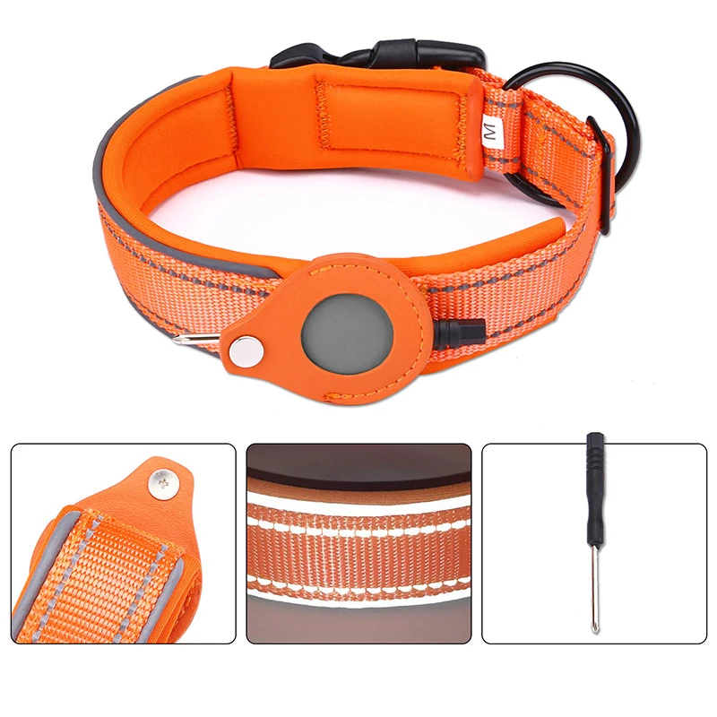 AirTag Halsband - Falls ich abhau, Siri kennt mein Versteck!