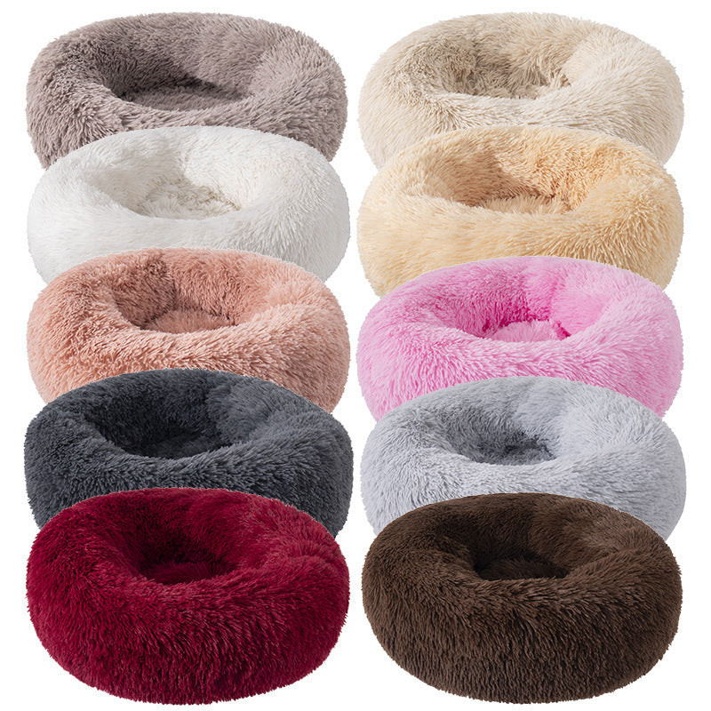 Rundes Kuschelbett - Kreise ziehen war gestern – jetzt wird in der Runde entspannt!