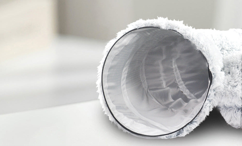 Bett mit Tunnel - Sieht aus wie Zuckerwatte, funktioniert wie ein Schlafmagnet!