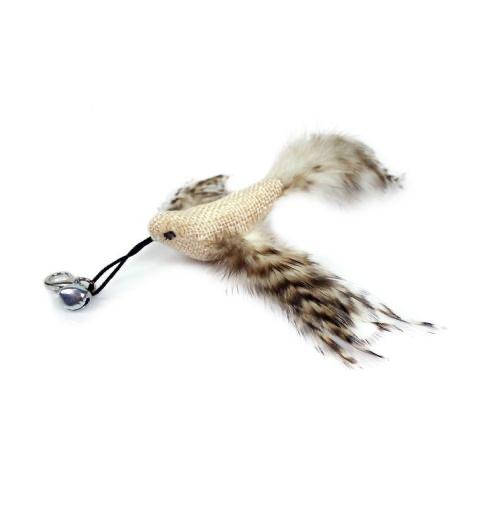 Standkatzenangel - Endlich! Ein Spielzeug, das länger überlebt als dein letzter Versuch, die Pflanze zu retten!"