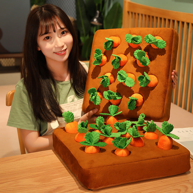 Karotten ziehen - Wer braucht schon einen Garten, wenn man Karotten im Wohnzimmer ziehen kann?