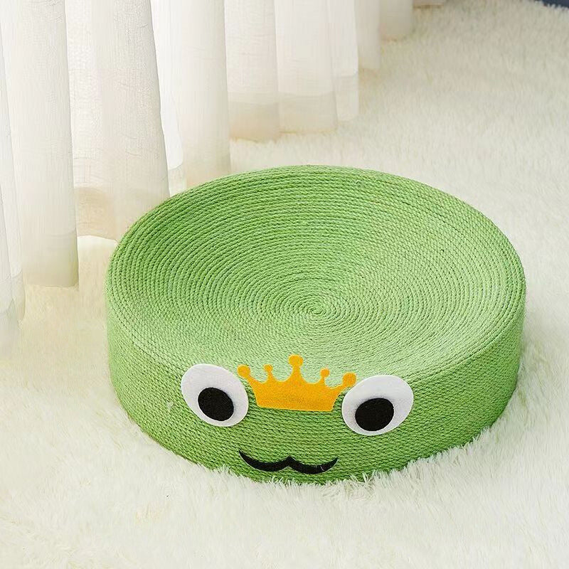 Runder Sisalkratzbrett - Kratz dich rundum wohl