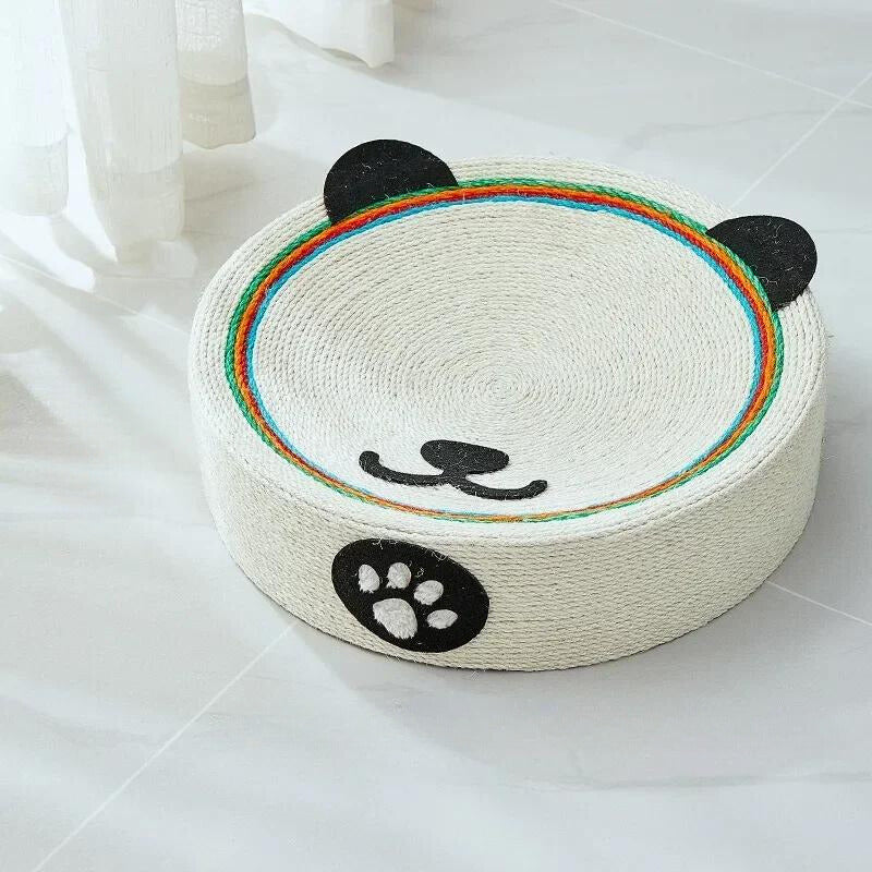 Runder Sisalkratzbrett - Kratz dich rundum wohl