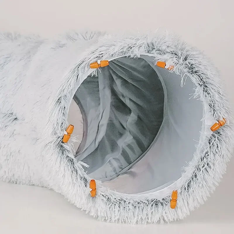 Bett mit Tunnel - Sieht aus wie Zuckerwatte, funktioniert wie ein Schlafmagnet!