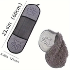 Hundehandtuch - Damit dein Hund sich schütteln kann, ohne dich neu zu frisieren!