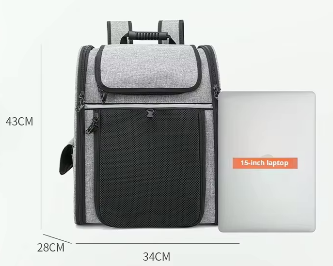 Transportrucksack - Trag mich, Mensch! Ich bin flauschig und das ist Grund genug