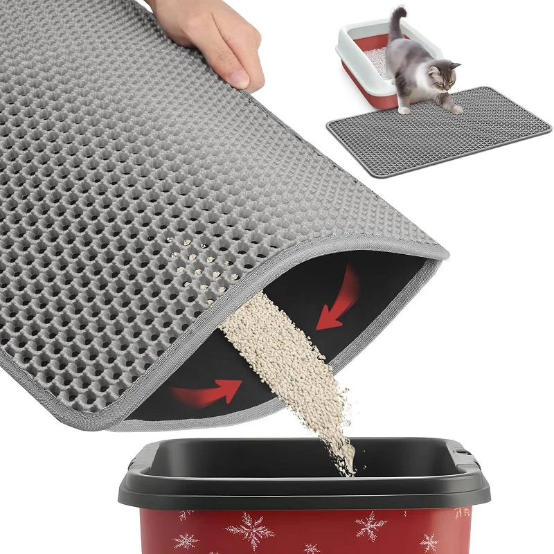 Premium Katzenstreumatte - Streufrei leben - weil du besseres zu tun hast!