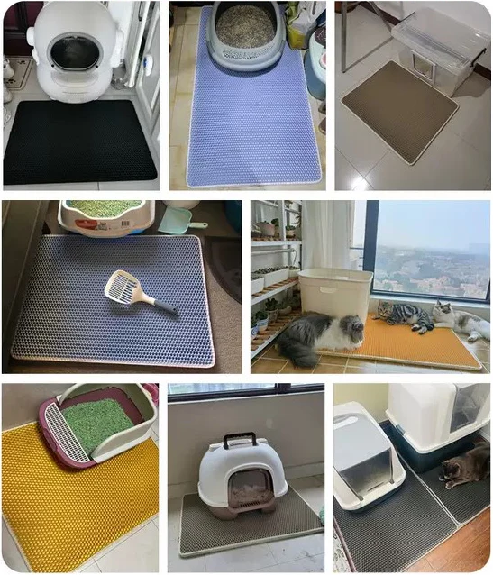 Premium Katzenstreumatte - Streufrei leben - weil du besseres zu tun hast!