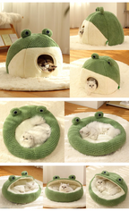 Froschbett - Deine Fellnase wählt den Modus: Panorama, Halbschatten oder Höhlenabenteuer!