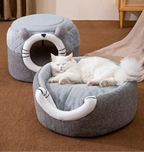 2 in 1 Bett - Ein Bett für jede Stimmung: Höhlen-Modus oder Dachterrasse!