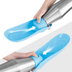 Tragbare Wasserflasche - Erfrischung-to-go: So bleibt dein Hund auf jeder Gassi-Runde cool!