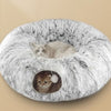 Bett mit Tunnel - Sieht aus wie Zuckerwatte, funktioniert wie ein Schlafmagnet!