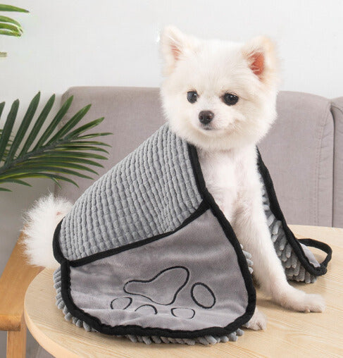 Hundehandtuch - Damit dein Hund sich schütteln kann, ohne dich neu zu frisieren!