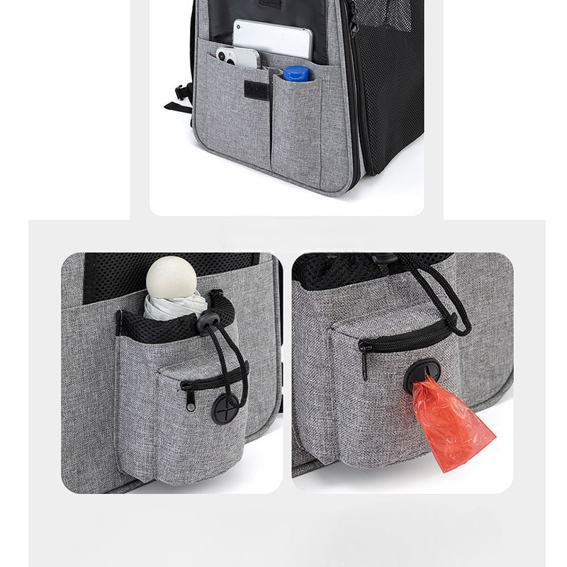 Transportrucksack - Trag mich, Mensch! Ich bin flauschig und das ist Grund genug