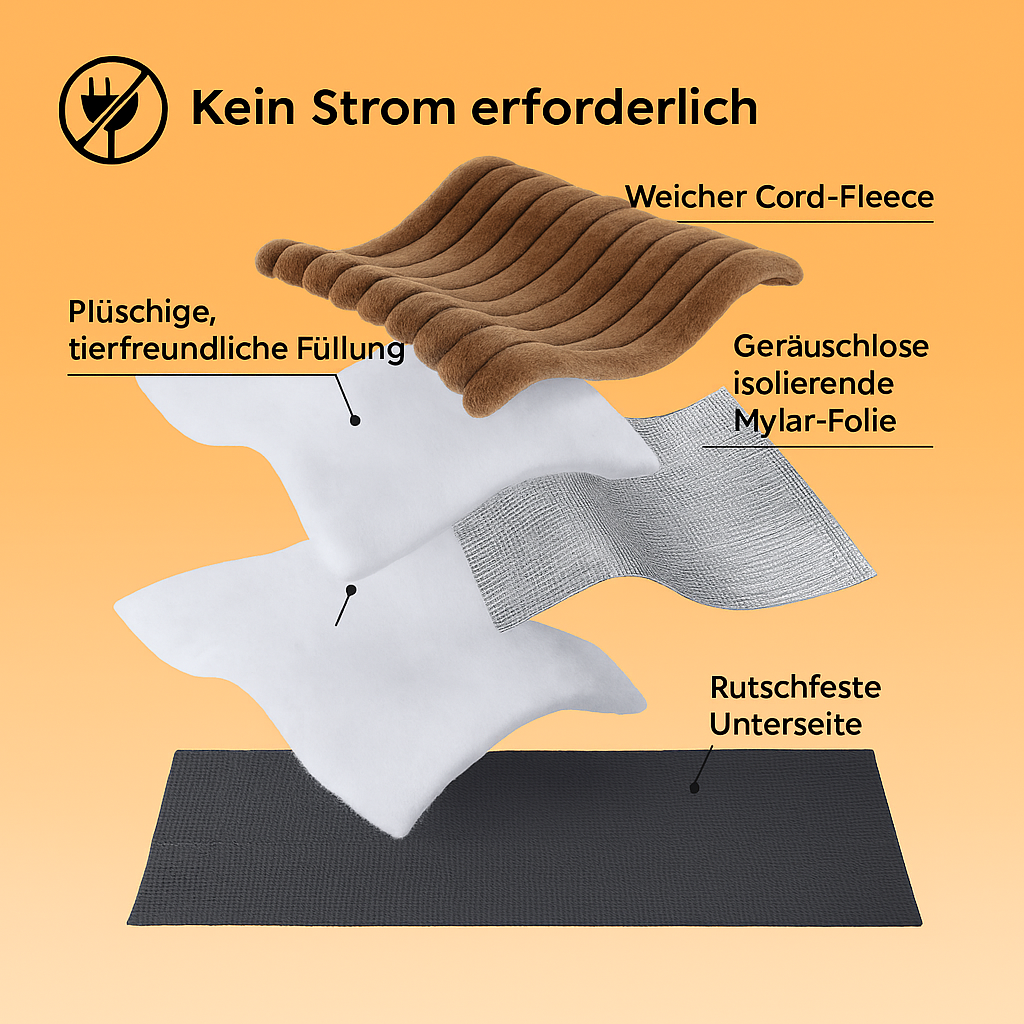 Chill’N’Heat Bettchen - Die intelligente Wärme für glückliche Fellfreunde!